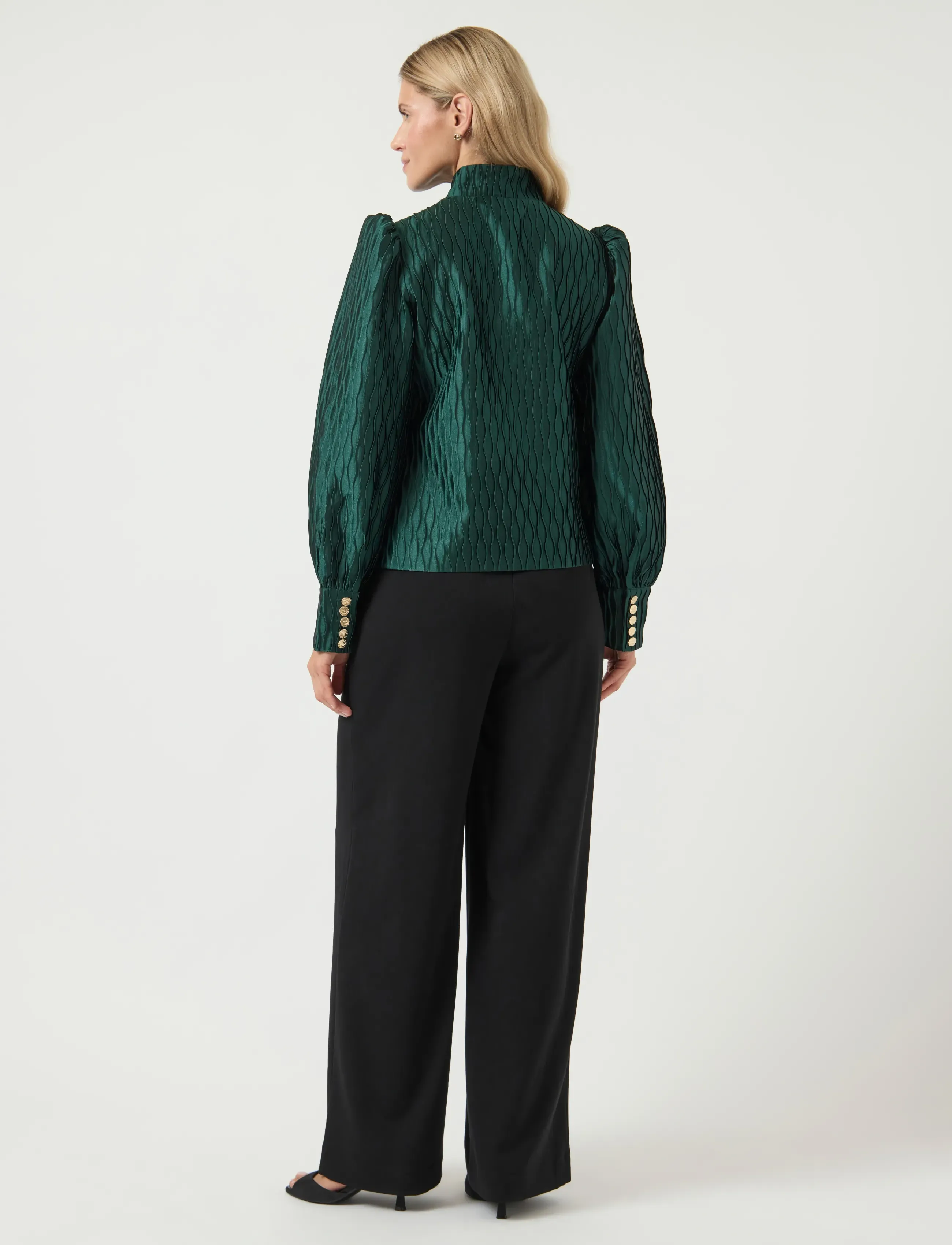 YAS - YASRIPPLE LS SHIRT S. NOOS - langärmlige blusen - ponderosa pine - 3