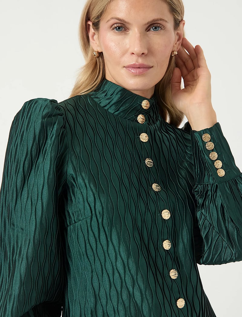 YAS - YASRIPPLE LS SHIRT S. NOOS - langærmede bluser - ponderosa pine - 4