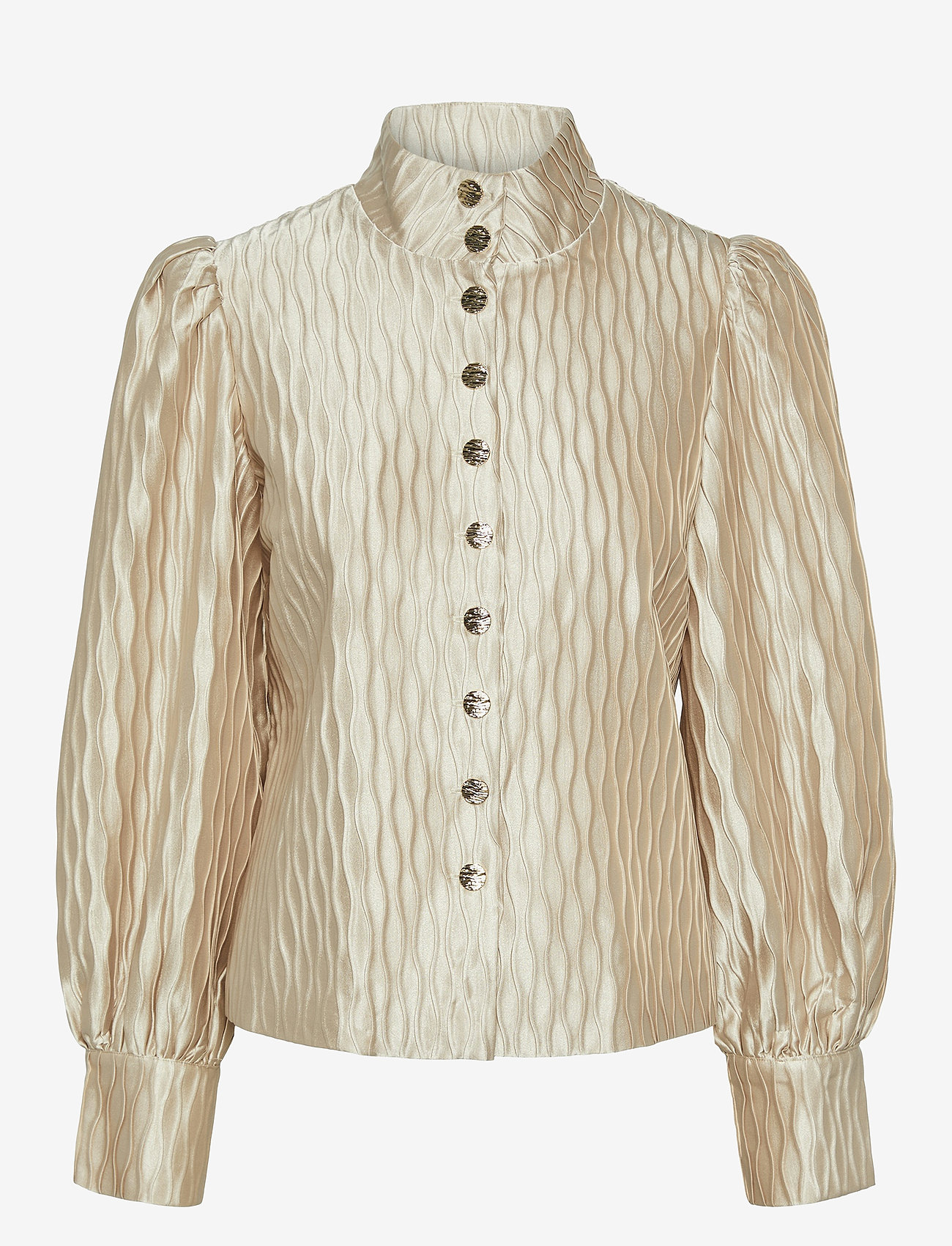 YAS - YASRIPPLE LS SHIRT S. NOOS - långärmade blusar - sheer bliss - 1