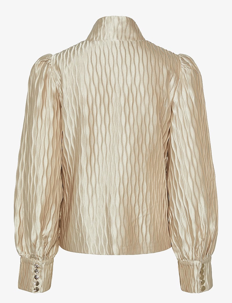 YAS - YASRIPPLE LS SHIRT S. NOOS - långärmade blusar - sheer bliss - 2