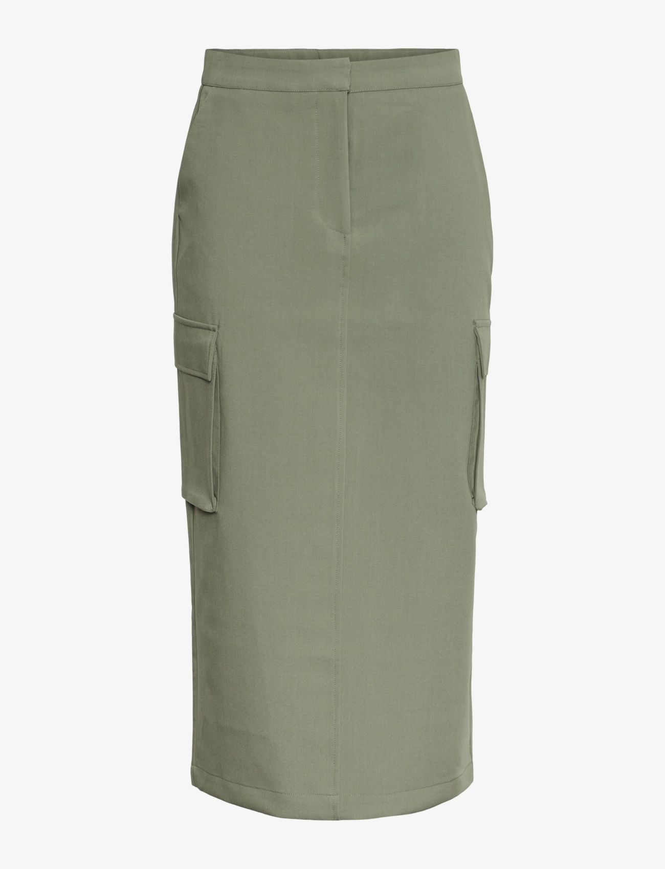 YAS Yaspocka Hmw Midi Rock Khaki - M - Damen