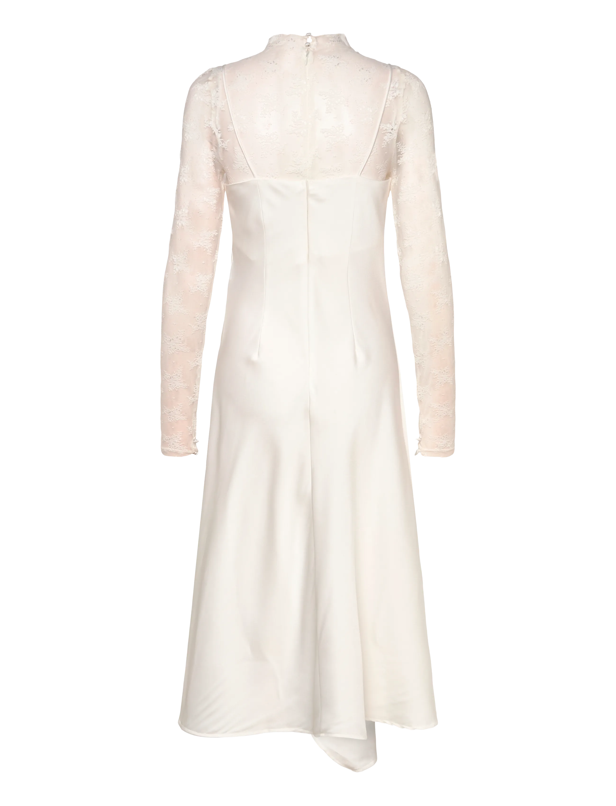 YAS - YASMEELS LACE MIDI DRESS - CELEB - konfirmation - star white - 1