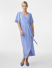 YAS - YASOLINDA SS MIDI WRAP DRESS S. NOOS - wrap dresses - ashleigh blue - 1