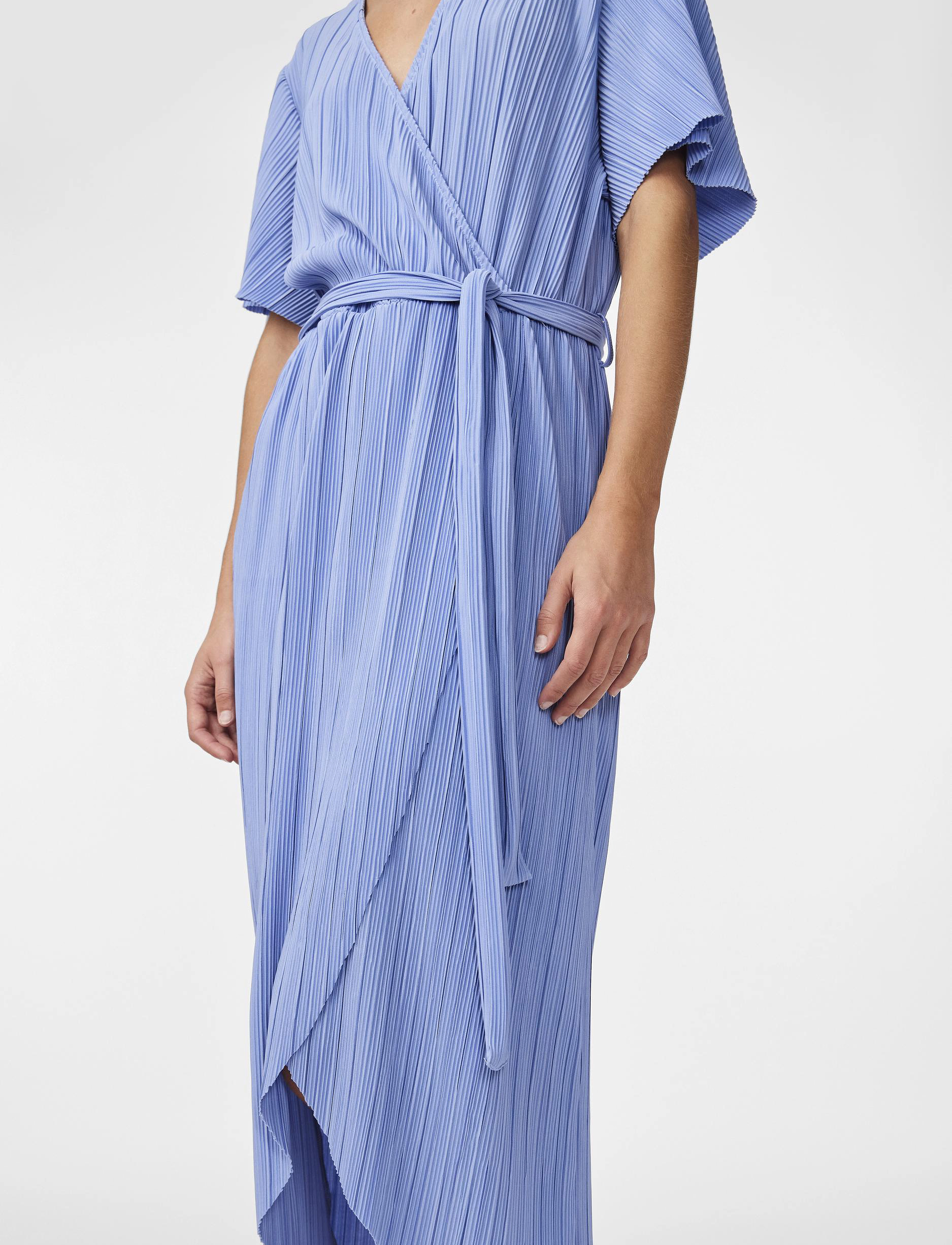 YAS - YASOLINDA SS MIDI WRAP DRESS S. NOOS - ashleigh blue - 4