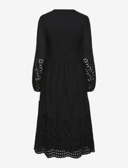 YAS - YASLUMA LS LONG WRAP DRESS S. NOOS - wrap dresses - black - 1