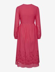 YAS - YASLUMA LS LONG WRAP DRESS S. NOOS - kleitas ar pārlikumu - raspberry sorbet - 1
