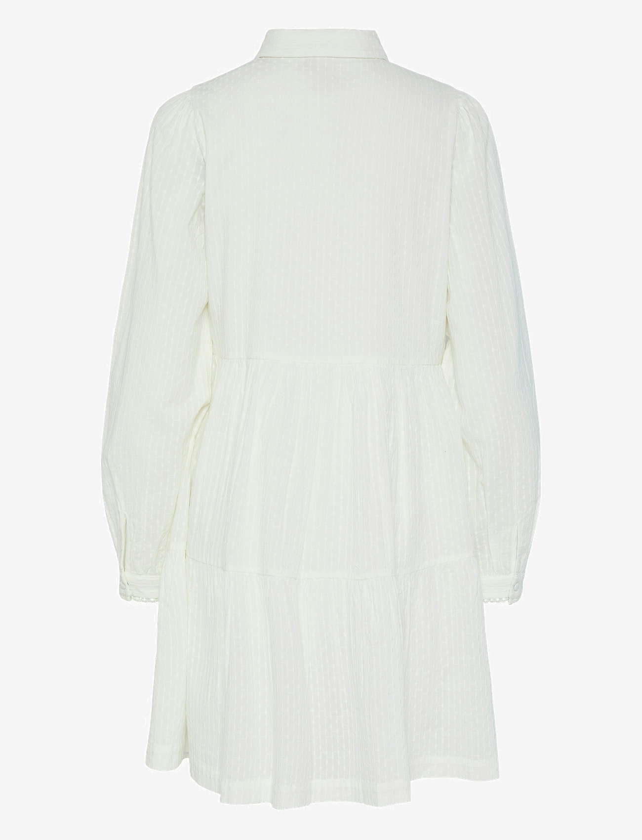 YAS - YASTIA LS DRESS S. NOOS - hemdkleider - star white - 2