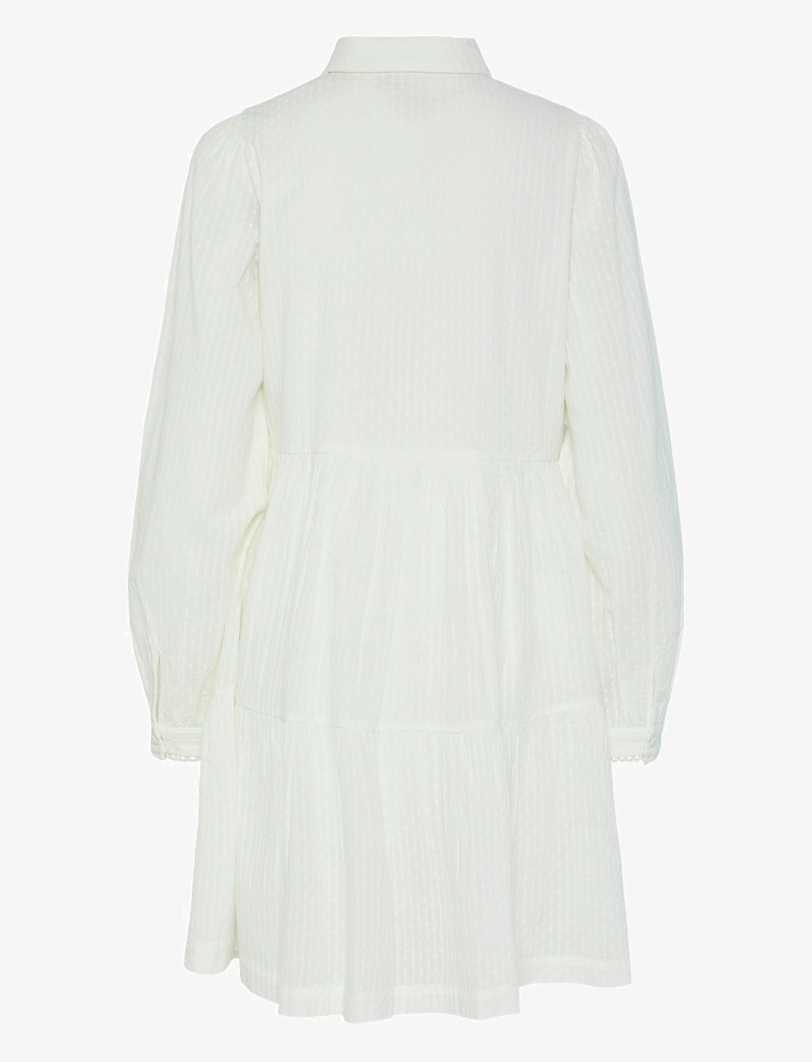 YAS - YASTIA LS DRESS S. NOOS - skjortekjoler - star white - 2