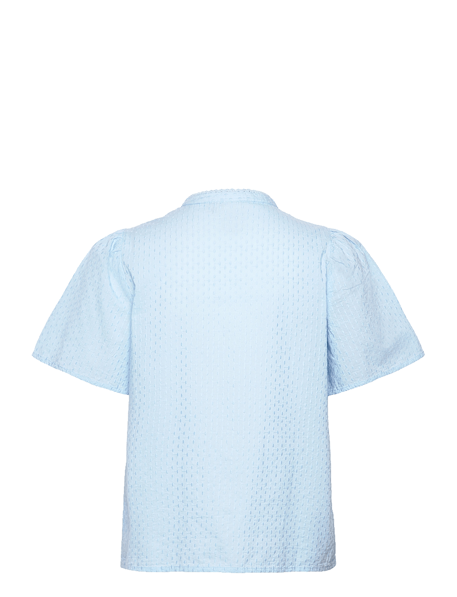 YAS - YASTIA SS TOP S. NOOS - blouses met korte mouwen - clear sky - 2