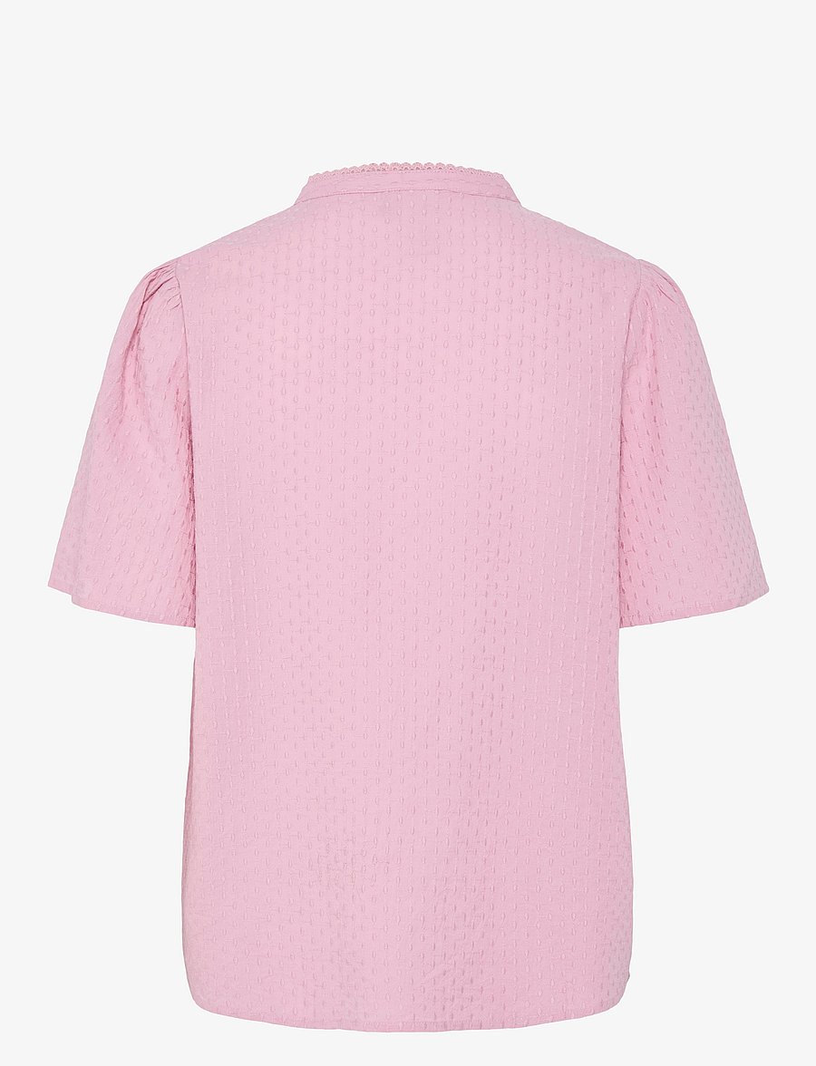 YAS - YASTIA SS TOP S. NOOS - kurzärmelige blusen - lilas - 1