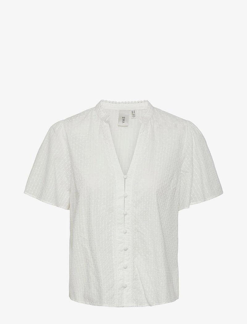 YAS - YASTIA SS TOP S. NOOS - kortärmade blusar - star white - 1