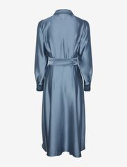 YAS - YASEMPI LS LONG SHIRT DRESS - shirt dresses - provincial blue - 1