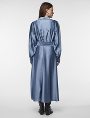 YAS - YASEMPI LS LONG SHIRT DRESS - shirt dresses - provincial blue - 3