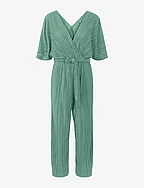 YASOLINDA SS ANKLE JUMPSUIT S. NOOS - MALACHITE GREEN