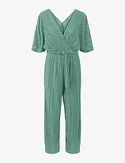 YAS - YASOLINDA SS ANKLE JUMPSUIT S. NOOS - jumpsuits - malachite green - 0