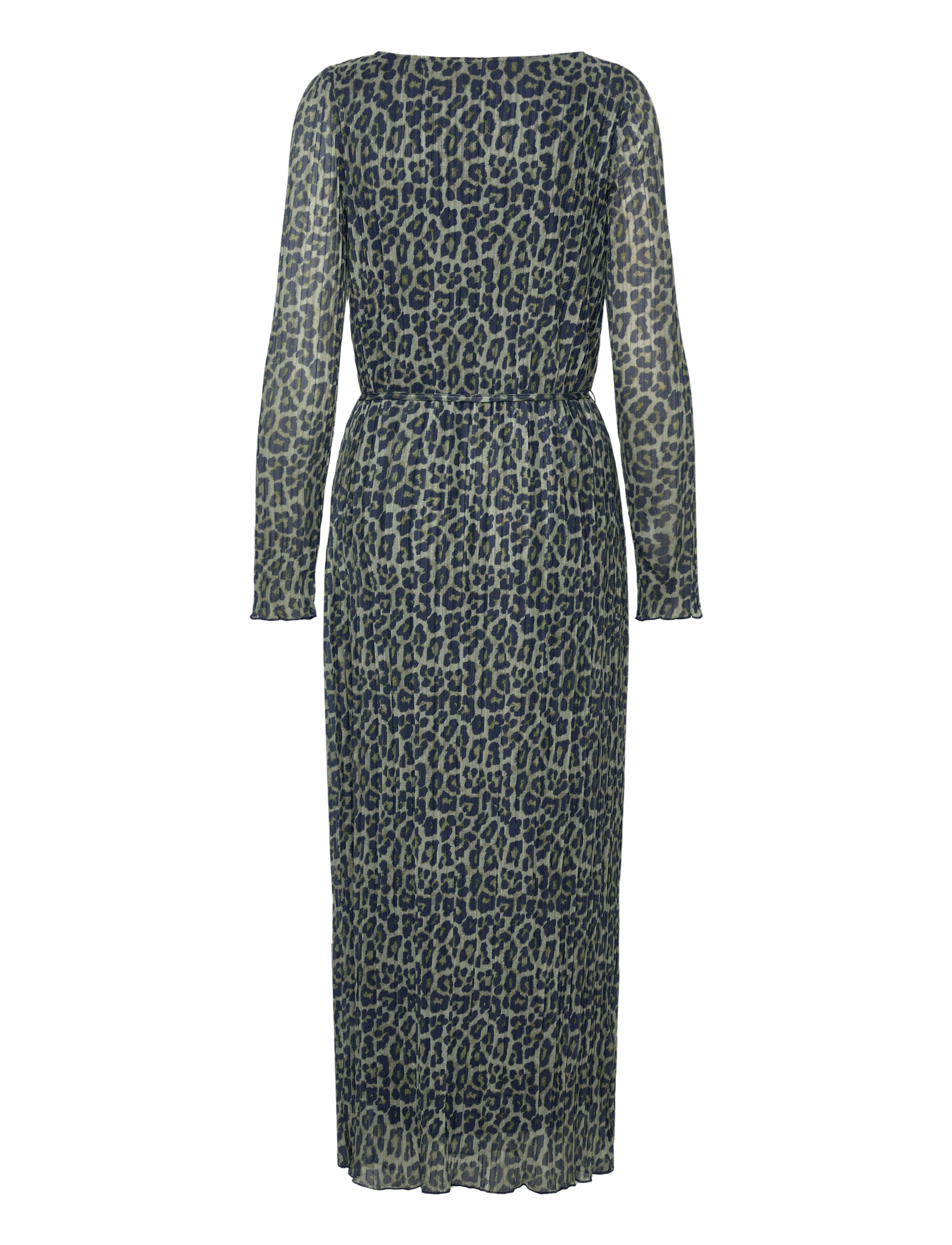 YAS - YASELI LS LONG DRESS - PB - laveste priser - sphagnum - 1