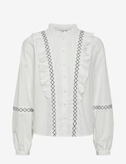 YAS - YASCINDY LS SHIRT S. - PB - koszule z długimi rękawami - star white - 0