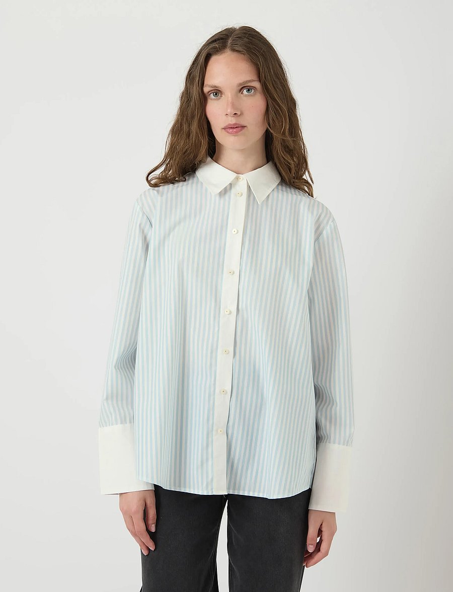 YAS - YASROYA LS SHIRT S. - langärmlige hemden - star white - 0