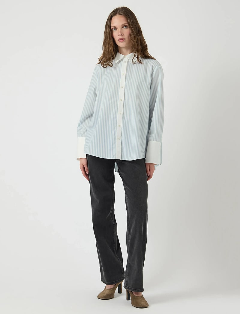 YAS - YASROYA LS SHIRT S. - pikkade varrukatega särgid - star white - 4