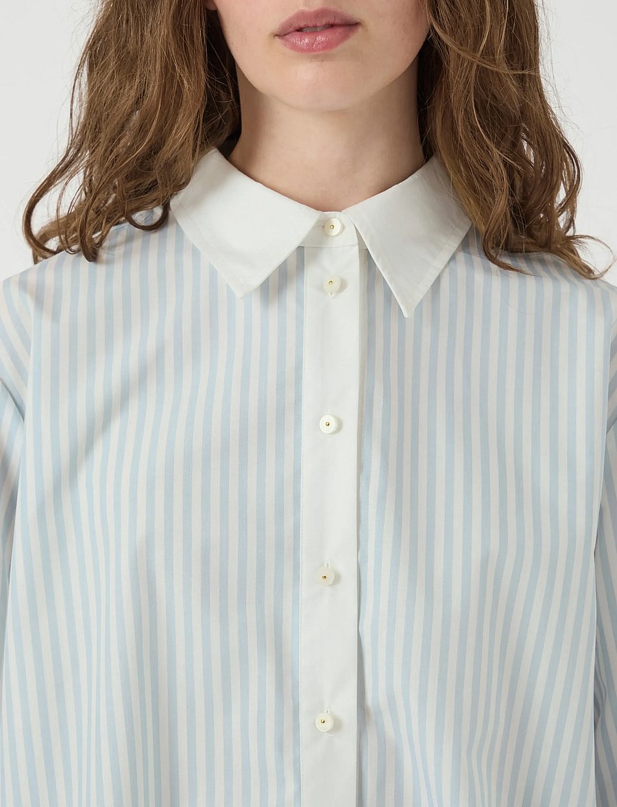 YAS - YASROYA LS SHIRT S. - langärmlige hemden - star white - 5