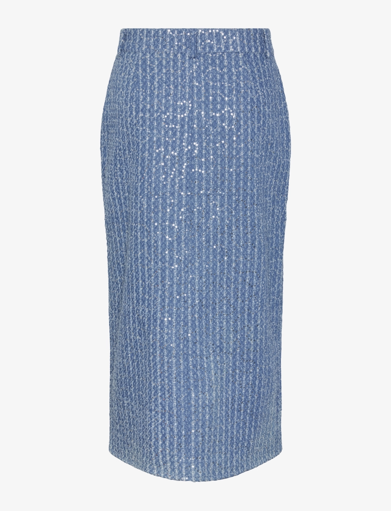 YAS - YASLEODIS HW MIDI SKIRT - SHOW - medium blue denim - 1