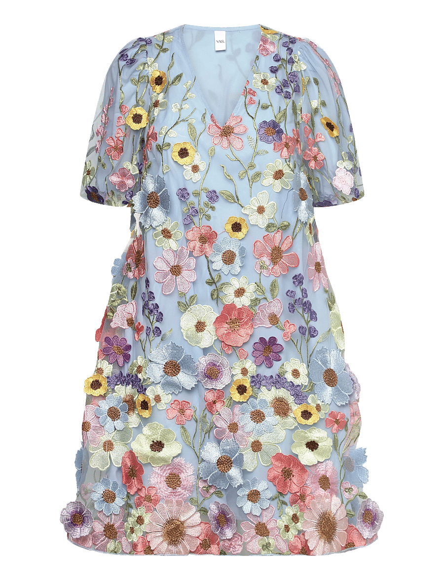YAS - YASFLOWERING SS DRESS - SHOW - suvekleidid - halogen blue - 0