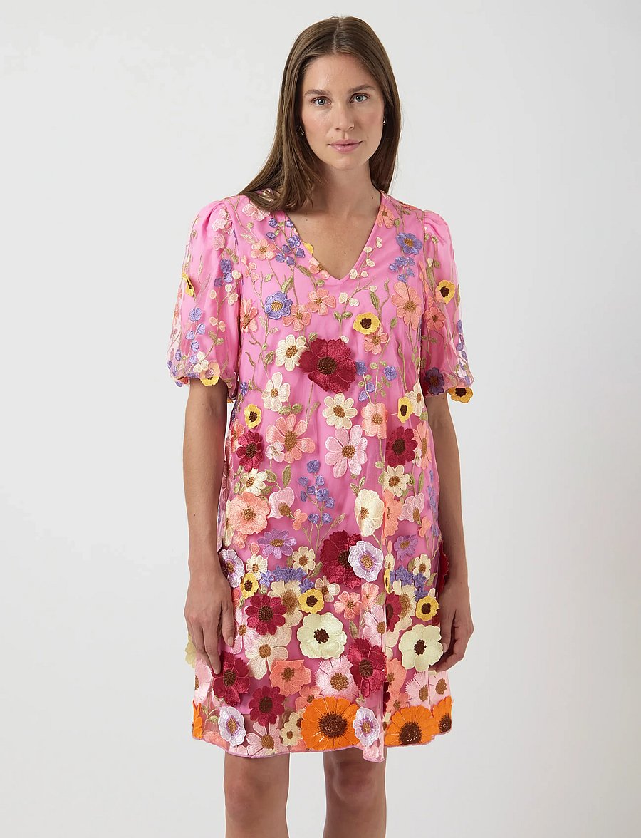 YAS - YASFLOWERING SS DRESS - SHOW - sommerkleider - pink lavender - 0