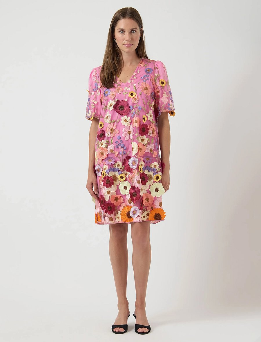 YAS - YASFLOWERING SS DRESS - SHOW - sommerkleider - pink lavender - 4