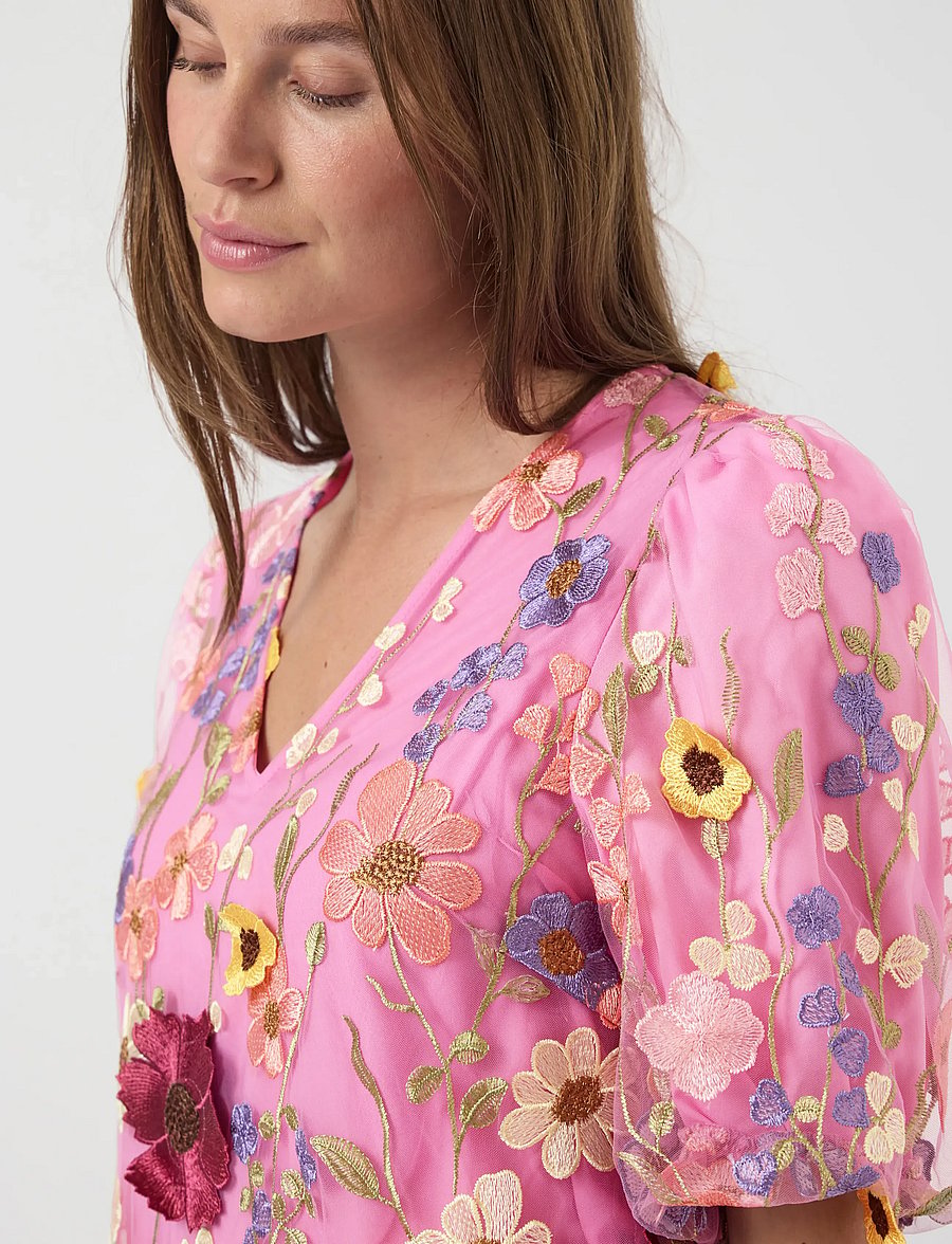 YAS - YASFLOWERING SS DRESS - SHOW - sommerkleider - pink lavender - 5