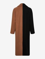 YAS - YASBLOCKY WOOL COAT - KA - Žieminiai paltai - black - 1