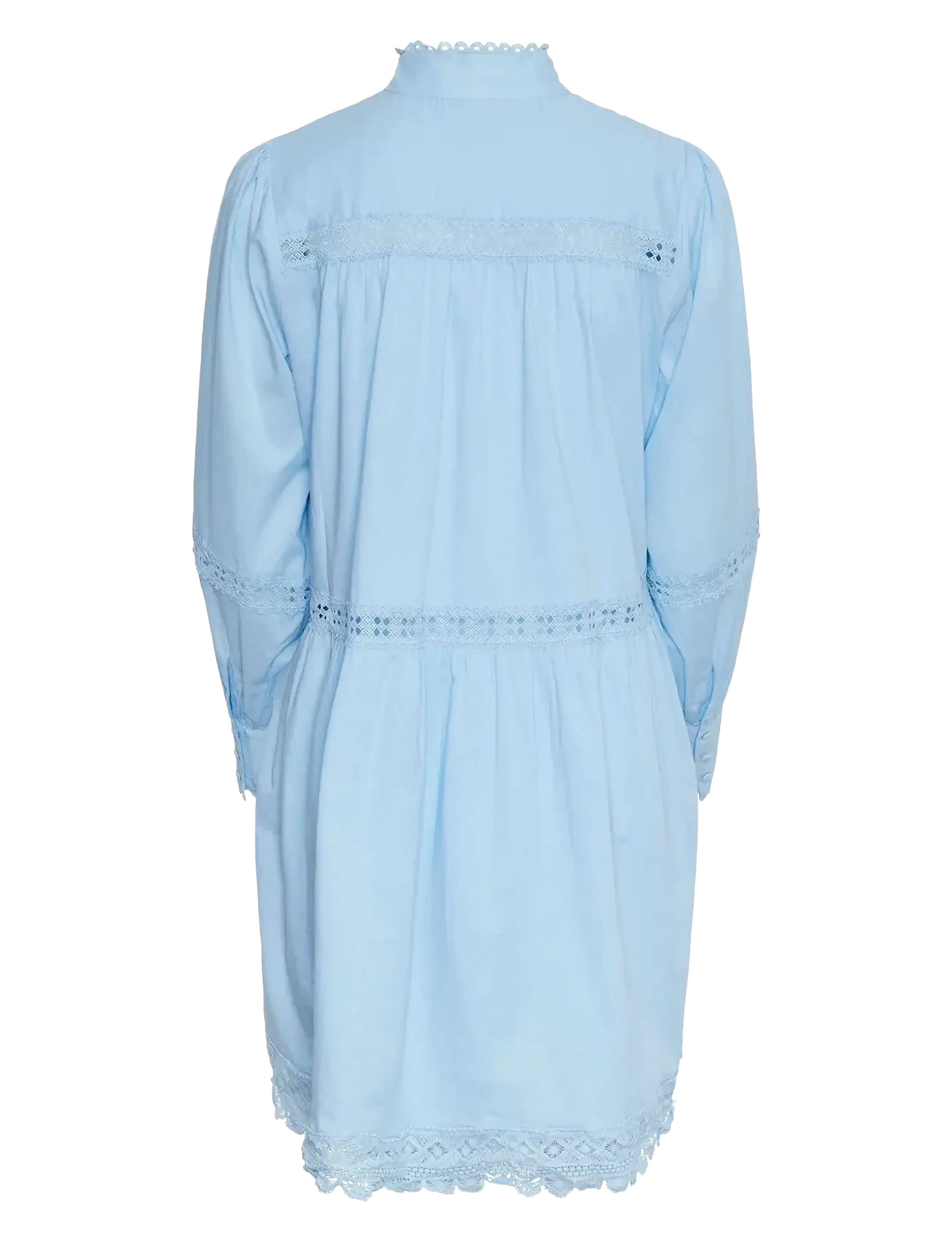 YAS - YASVICCA LS DRESS S. - skjortekjoler - clear sky - 1