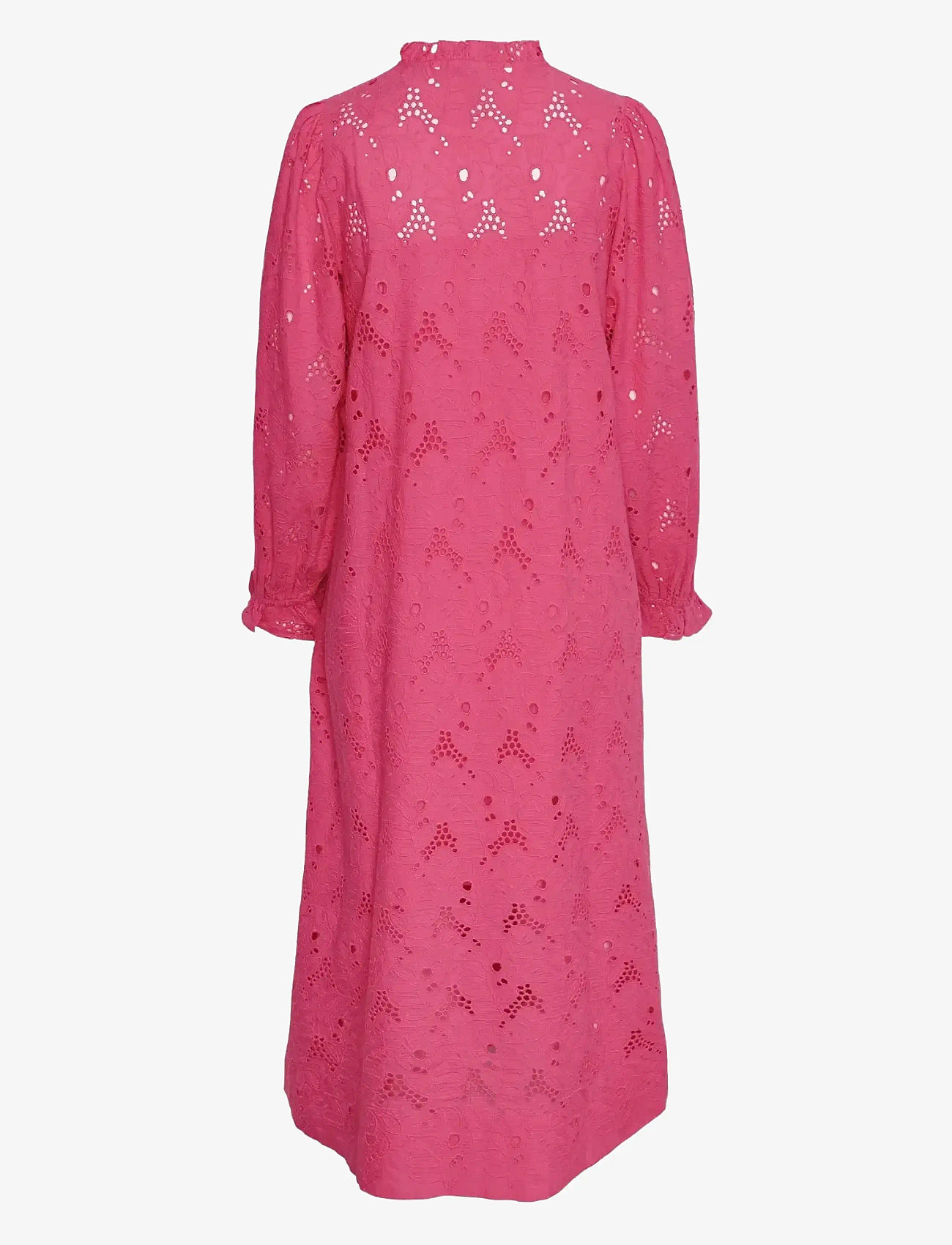 YAS - YASSUNSI LS LONG DRESS S. - midi kjoler - sangria sunset - 2