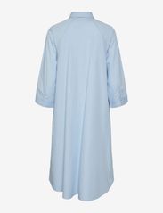 YAS - YASZITTA 3/4 MIDI SHIRT DRESS S. - marškinių tipo suknelės - clear sky - 1
