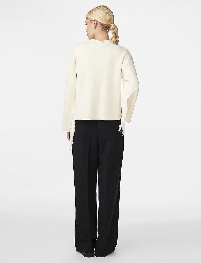 YAS - YASFRINGA LS O-NECK KNIT PULLOVER S. - pullover - birch - 3
