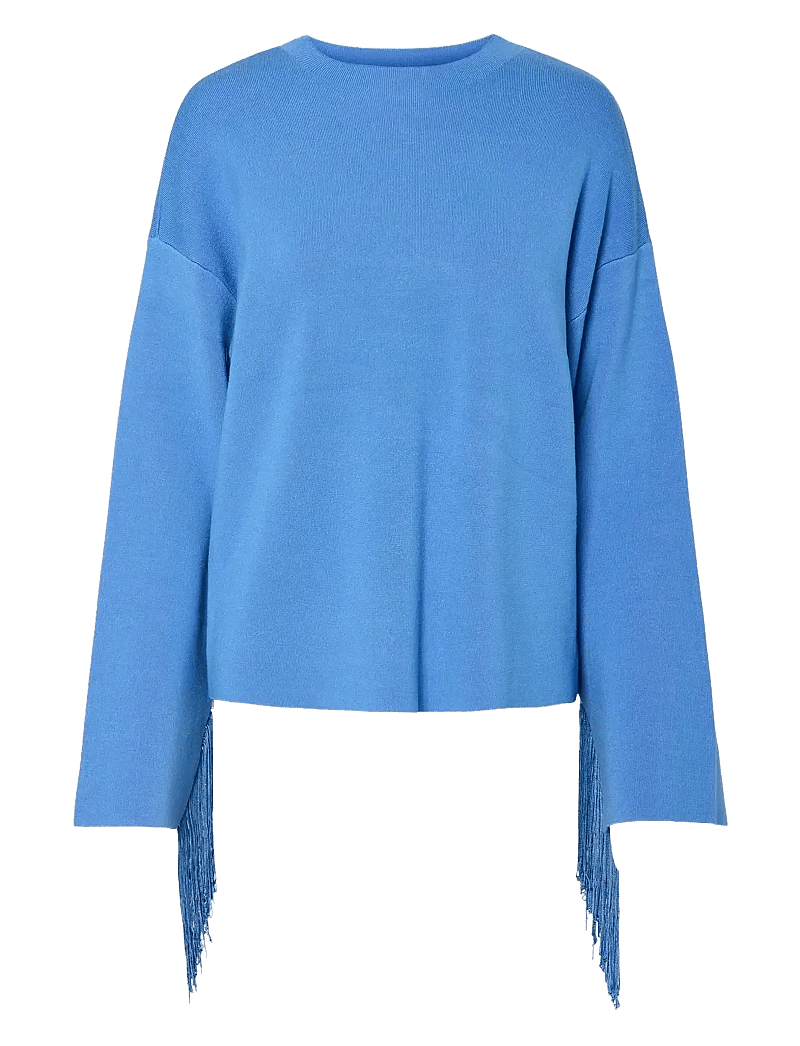 YAS - YASFRINGA LS O-NECK KNIT PULLOVER S. - pullover - provence - 0