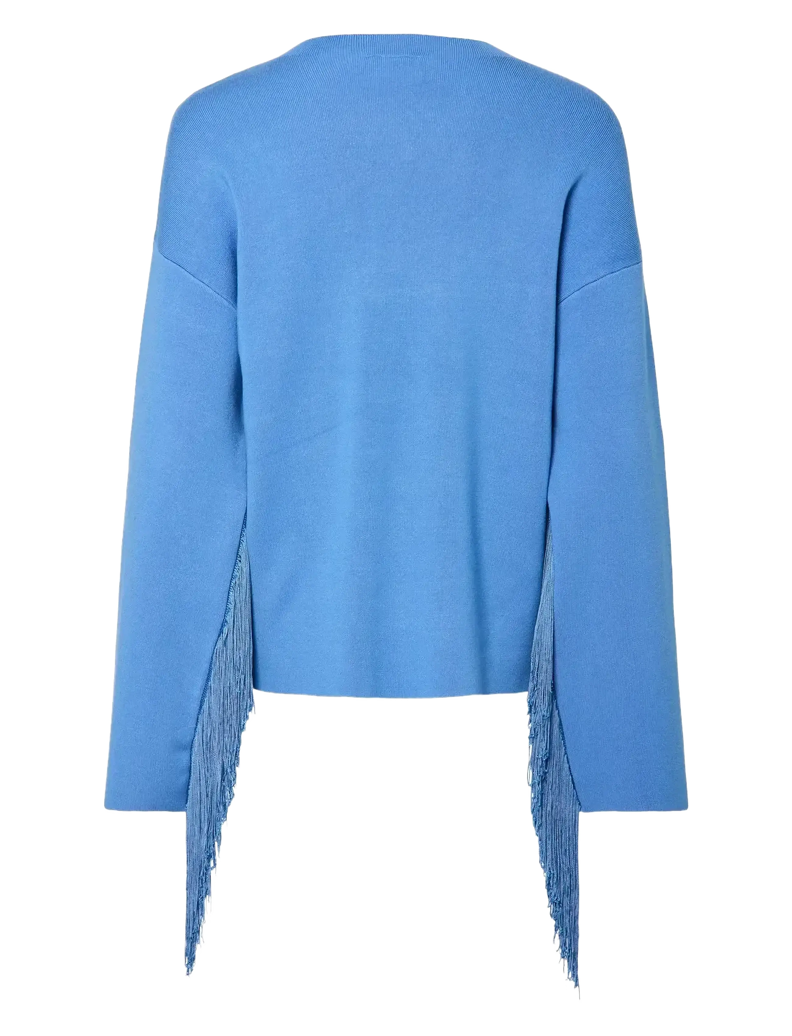 YAS - YASFRINGA LS O-NECK KNIT PULLOVER S. - sviitrid - provence - 1
