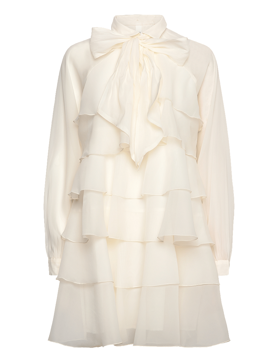 YAS - YASELOISE LS DRESS - D2D - konfirmation - gardenia - 0