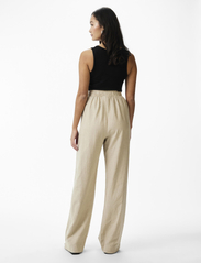 YAS - YASFLAXY HW LINEN PANT NOOS - linbukser - birch - 3