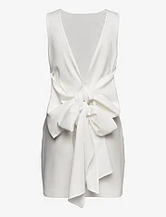 YAS - YASSALLY SL BOW DRESS - KA - festklær til outlet-priser - star white - 1