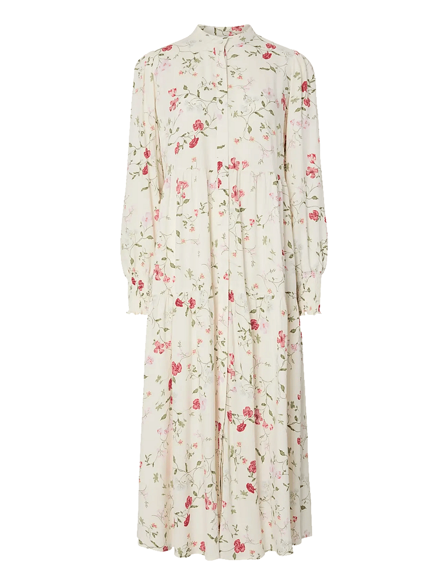 YAS - YASASINA LS LONG DRESS S. NOOS - robes chemises - pristine - 1