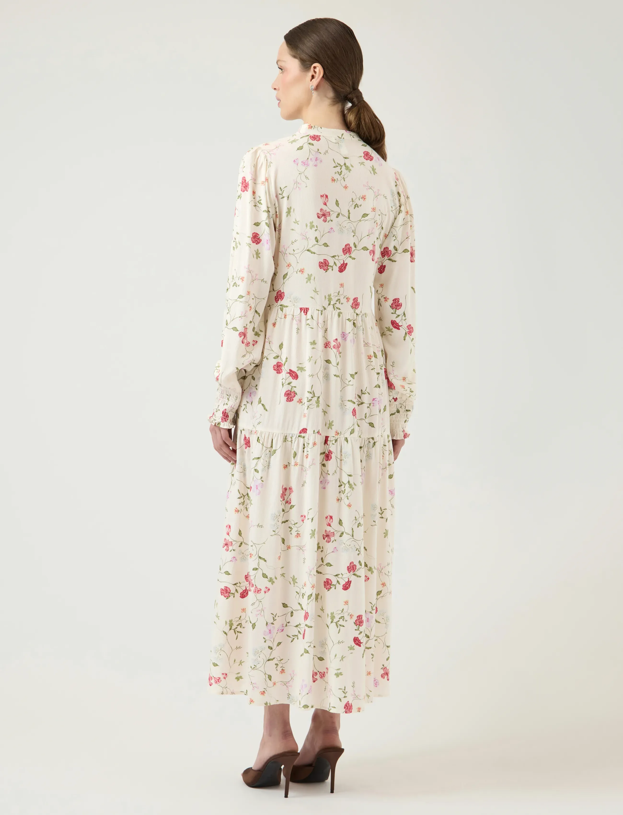 YAS - YASASINA LS LONG DRESS S. NOOS - robes chemises - pristine - 3