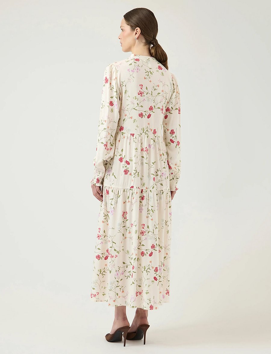 YAS - YASASINA LS LONG DRESS S. NOOS - robes chemises - pristine - 3