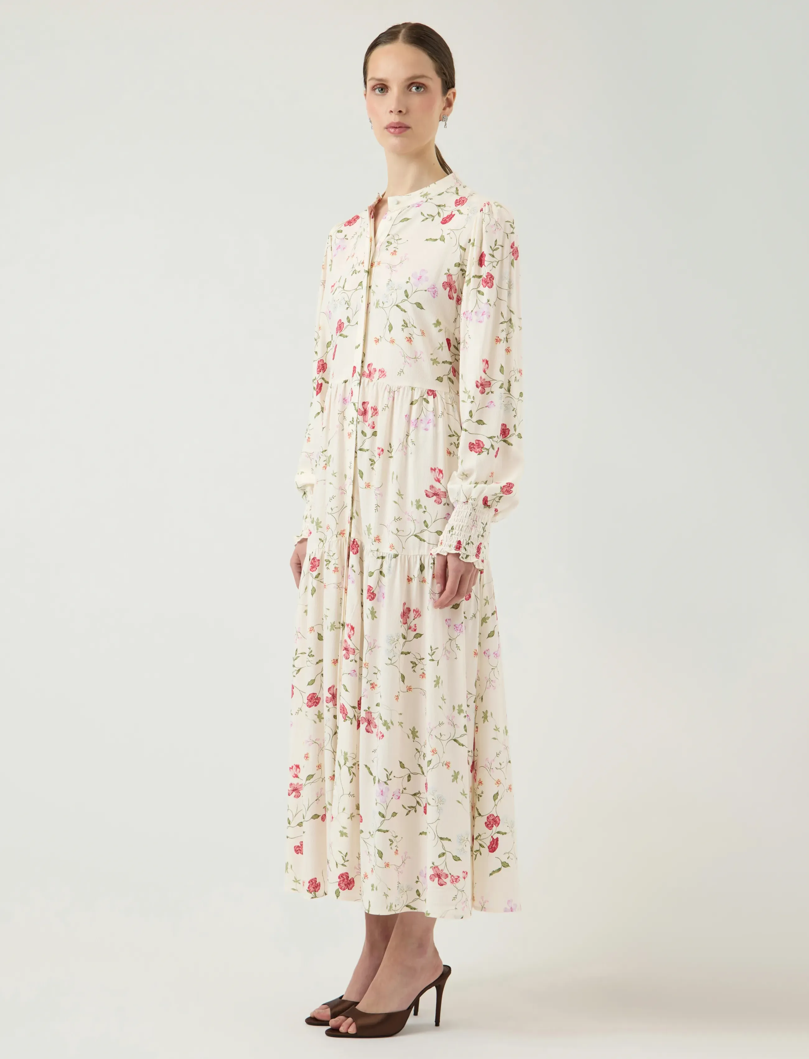 YAS - YASASINA LS LONG DRESS S. NOOS - robes chemises - pristine - 4