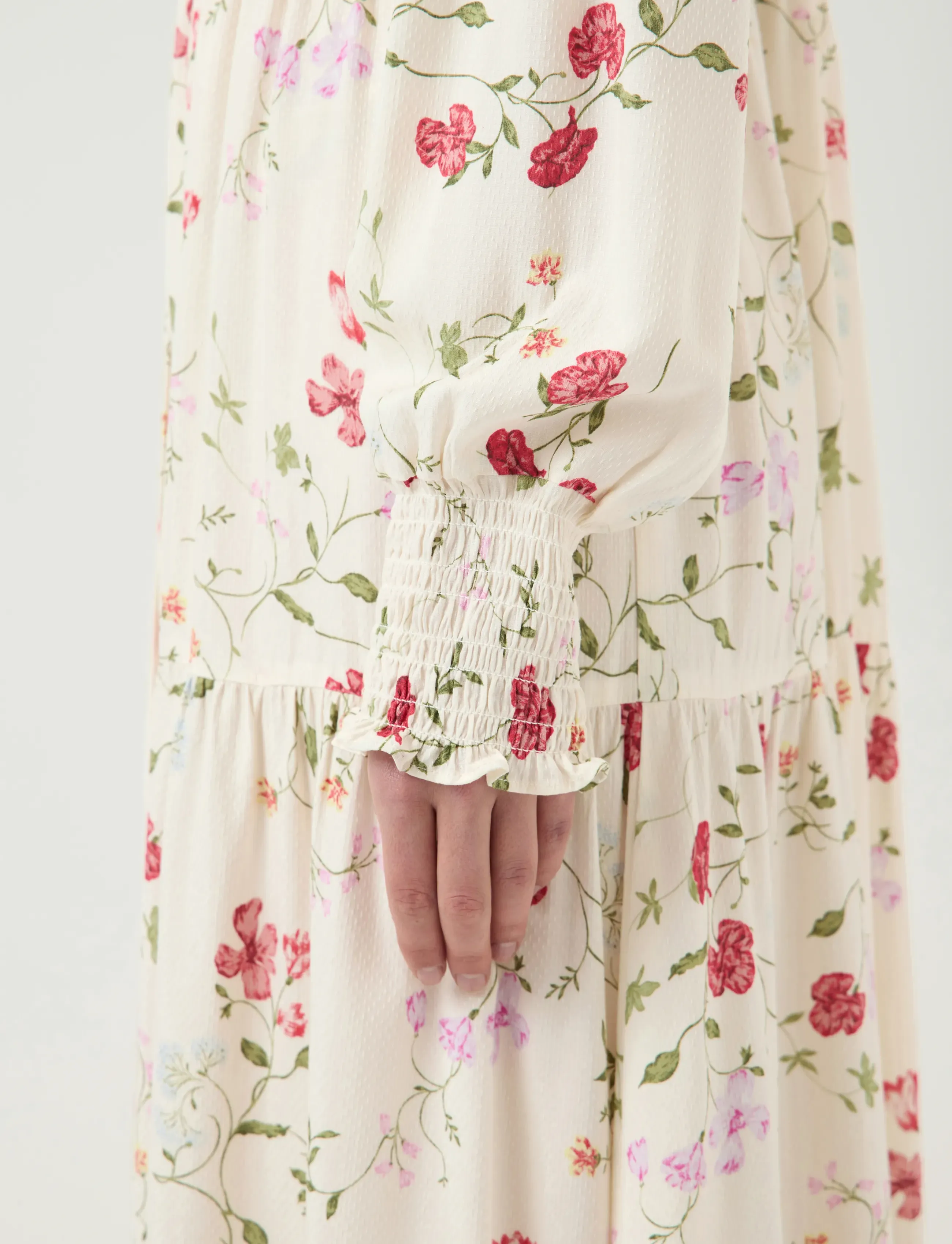 YAS Yasasina Ls Long Dress S. Noos maxiklänningar dam – bild 6