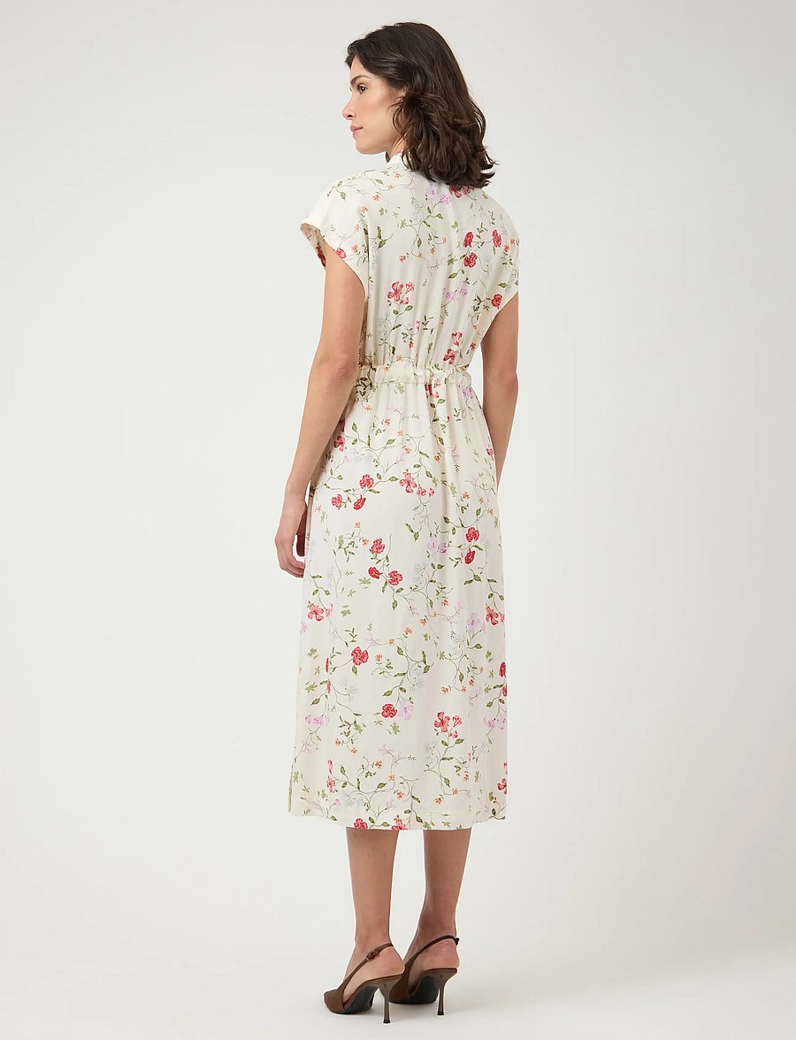 YAS - YASASINA CS MIDI BELT DRESS S. NOOS - robes chemises - pristine - 3