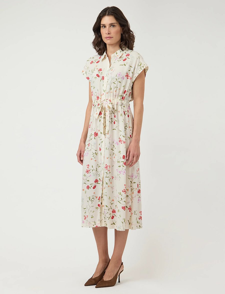 YAS - YASASINA CS MIDI BELT DRESS S. NOOS - robes chemises - pristine - 4