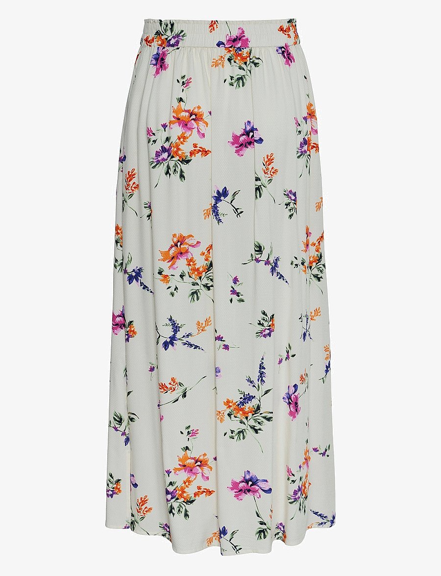YAS - YASASINA HW ANKLE SKIRT S. NOOS - midi nederdele - whitecap gray - 2