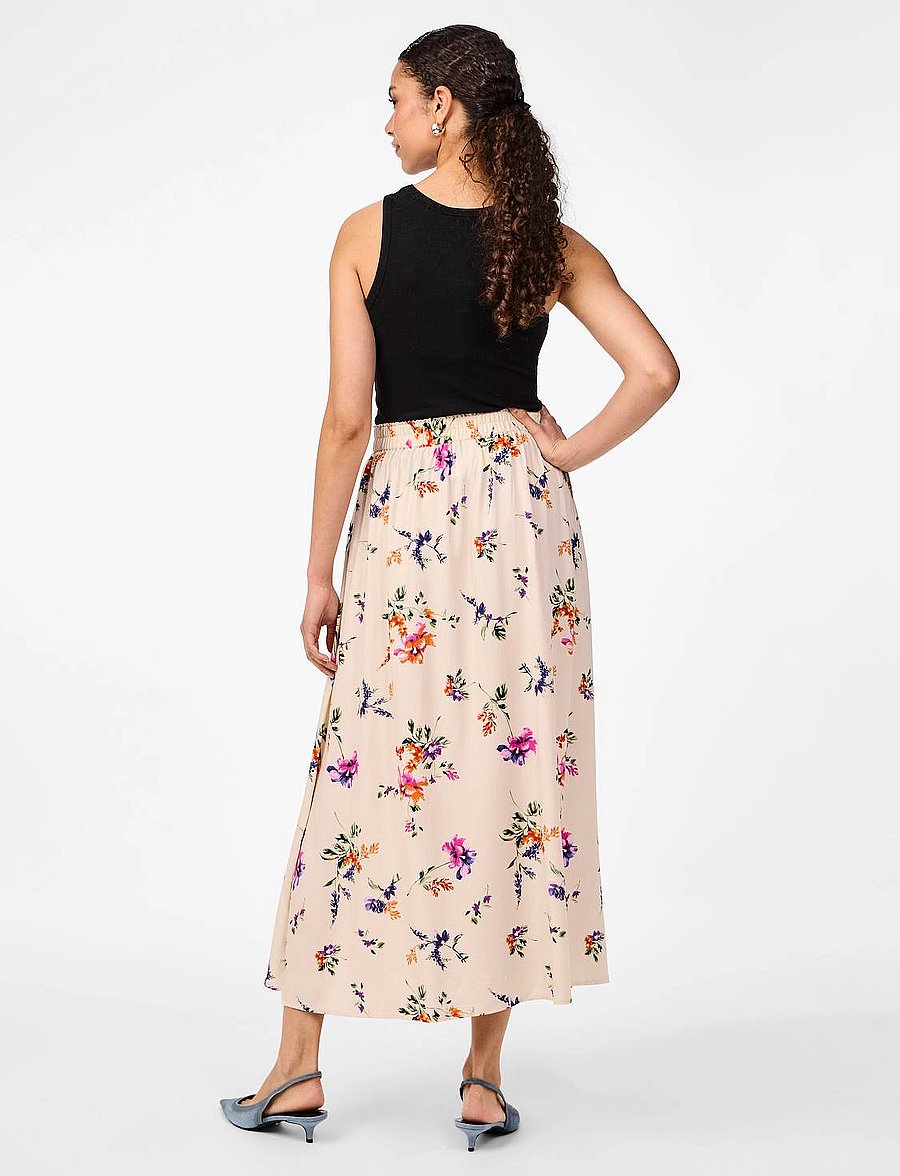 YAS - YASASINA HW ANKLE SKIRT S. NOOS - midi nederdele - whitecap gray - 3