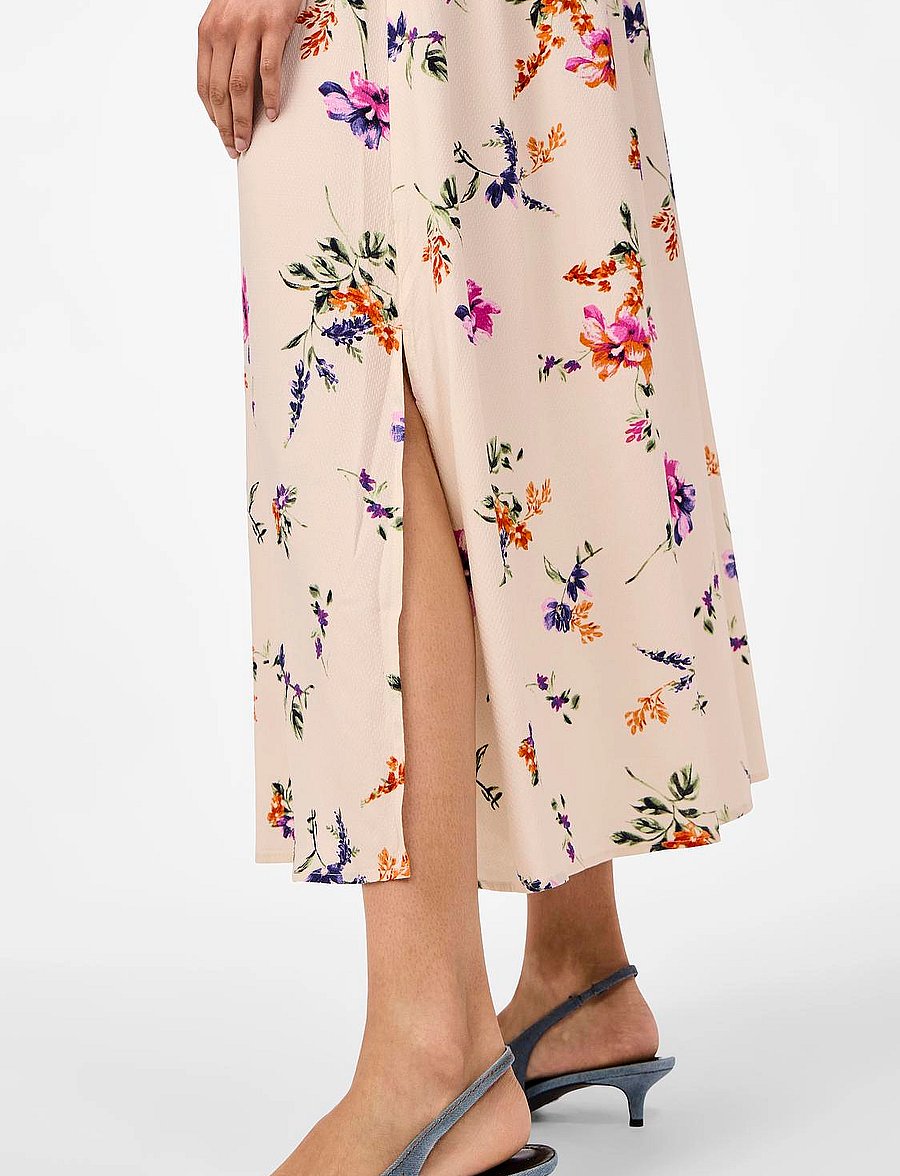 YAS - YASASINA HW ANKLE SKIRT S. NOOS - midi nederdele - whitecap gray - 5