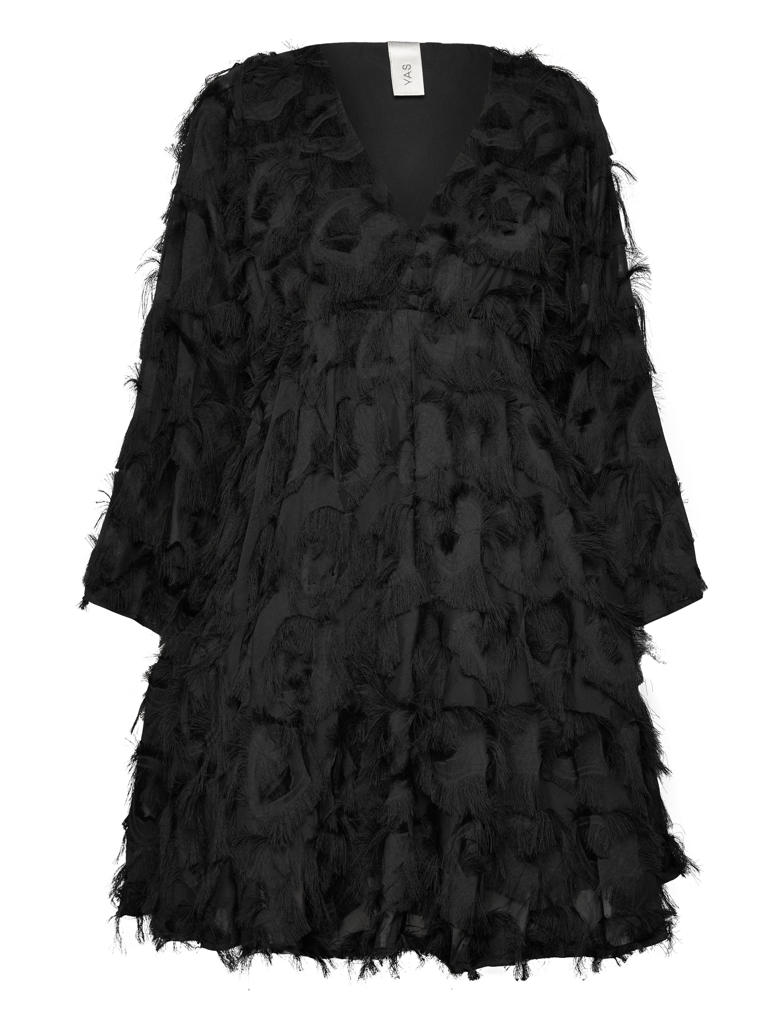 YAS YASPAZYLLA 7/8 DRESS - D2D - Y.A.S - BLACK / black